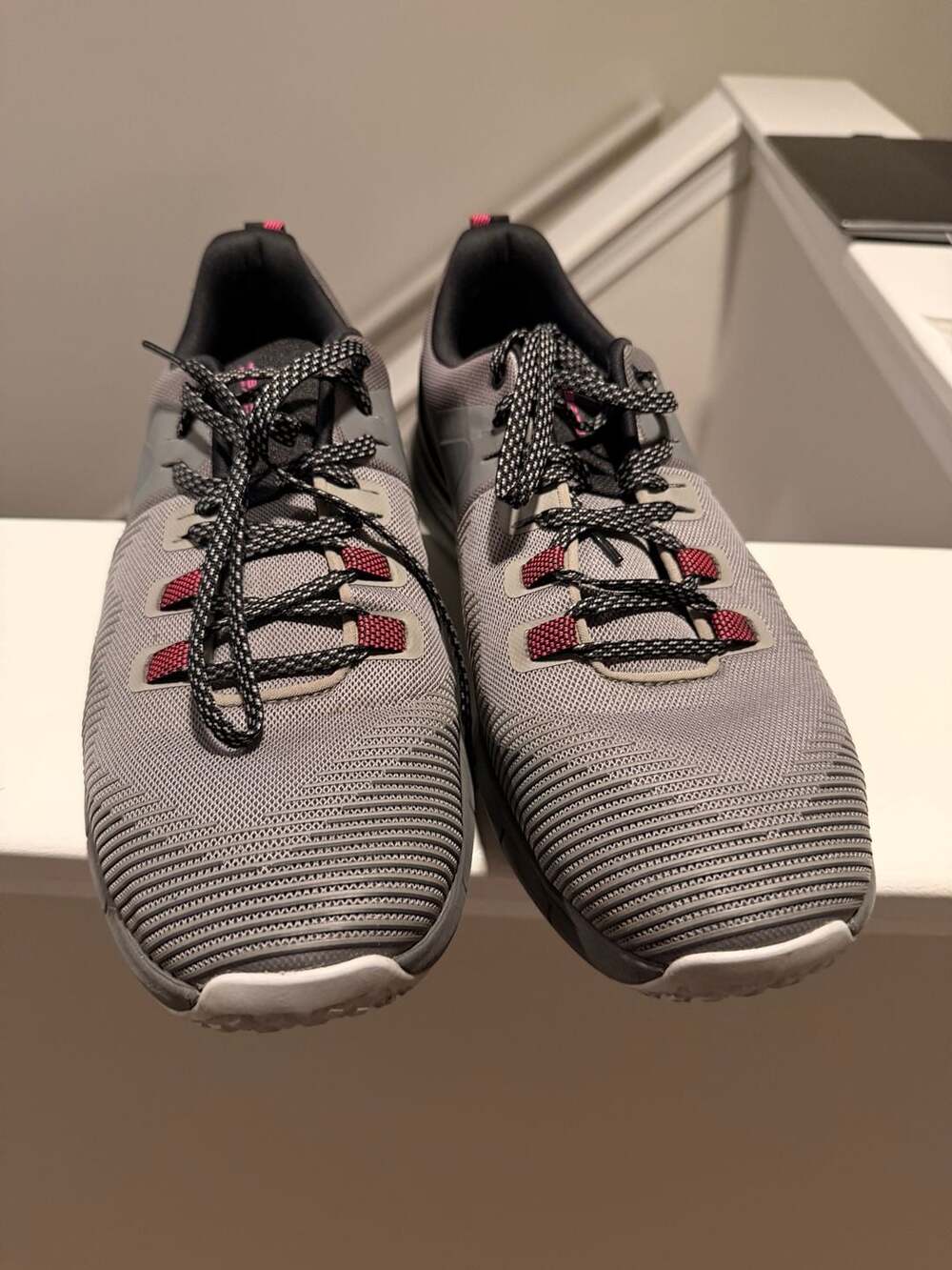 Under Armour HOVR Rise Training Shoes Gray Pink